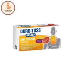 Kẹo Ngậm Ho Duro-Tuss Relief Dry Cough Lozenges Blackberry & Vanilla Flavour 24 Viên