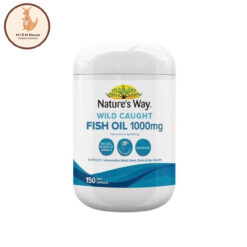 Viên Uống Dầu Cá Nature's Way Wild Caught Fish Oil 1500mg - 120 Viên