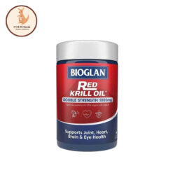 Viên Uống Dầu Nhuyễn Thể Bioglan Red Krill Oil Double Strength 1000mg - Hộp 60 Viên